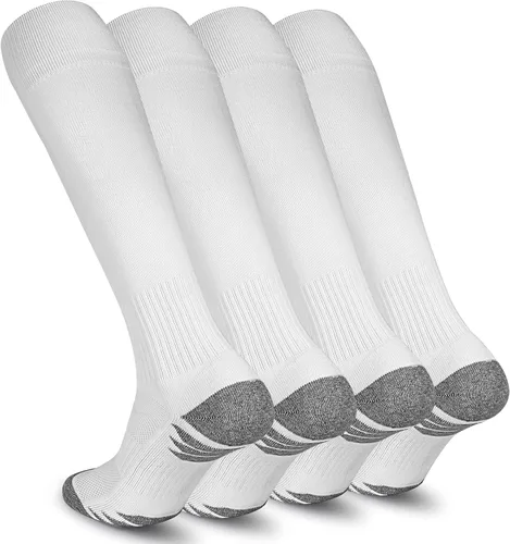Soccer Socks Football Socks Adult Youth Kids Knee High Cushioned Athletic Tube Socks for Men Women