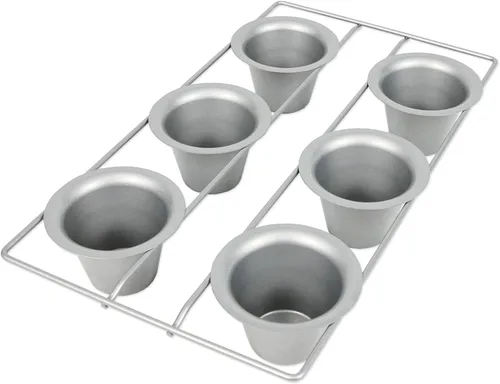 Vista 9 de USA Pans Molde para "popovers" de 6 compartimentos