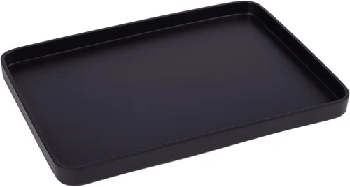 Vista 9 de Bandeja de tocador para lavabo de baño, bandeja grande de resina para baño, organizador de perfume rectangular, bandeja decorativa para tocador