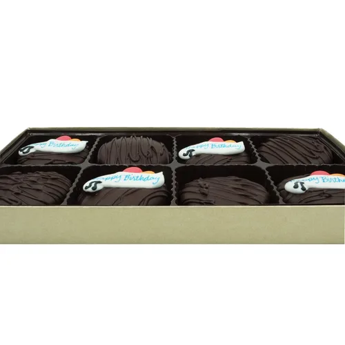 Vista 14 de Galletas Oreo bañadas en chocolate oscuro y con leche, de Philadelphia Candies