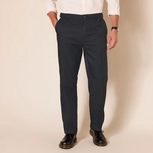 Vista 7 de Amazon Essentials - Pantalón de vestir de corte clásico, con cintura expandible y sin pinzas para hombre