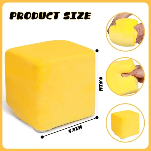 Vista 2 de Bloques de espuma para niños pequeños, bloques de construcción suaves de 5.5 pulgadas para niños pequeños, bloques apilables coloridos para niños