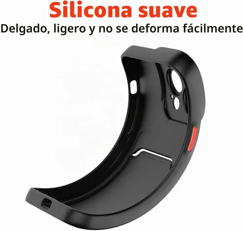 Vista 4 de Funda para Redmi Note 9 Pro, Redmi Note 9s con ranura para tarjetas de crédito, TPU suave TPU silicona resistente a los arañazos delgada ranura