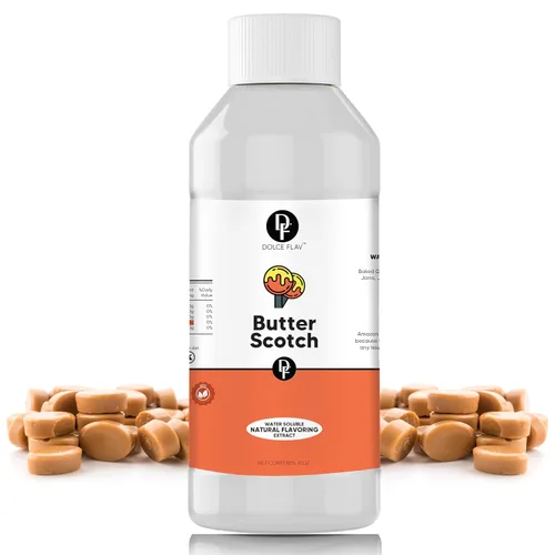 Vista 26 de Dolce Flav Extracto de pastel de cumpleaños, 2 onzas soluble en agua, Kosher, sin azúcar, saborizante concentrado para tartas festivas