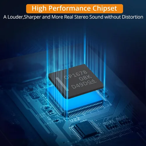 Vista 2 de Neoteck Amplificador Portátil de Auriculares de 3.5mm con Interruptor de Ganancia de Dos Etapas, 16-300 Ohm, Superficie Mate de Aluminio