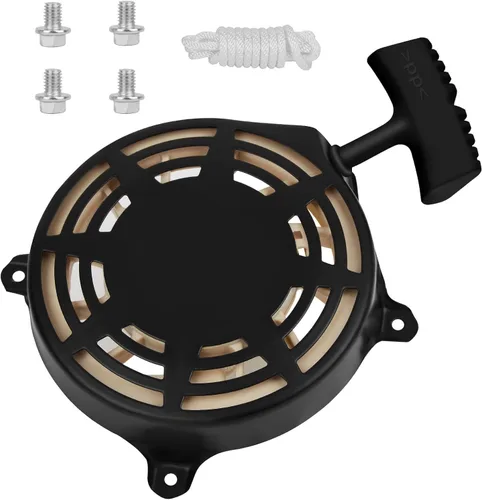 SOFO 497680 - Conjunto de arranque de arranque de rebobinado compatible con Briggs & Stratton 497830 498144, cable de tracción para motor 6.75