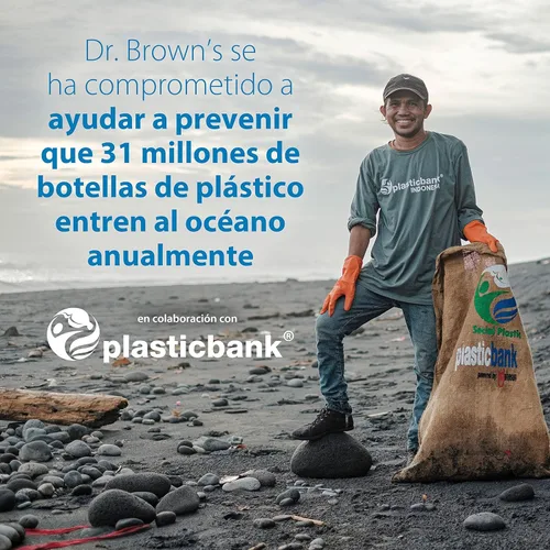 Vista 13 de Dr. Brown's Natural Flow Anti-Colic Options+ Biberón estrecho con diseño Dream Adventure, 8 oz/250 mL, con tetinas de flujo lento Nivel 1, 0m+