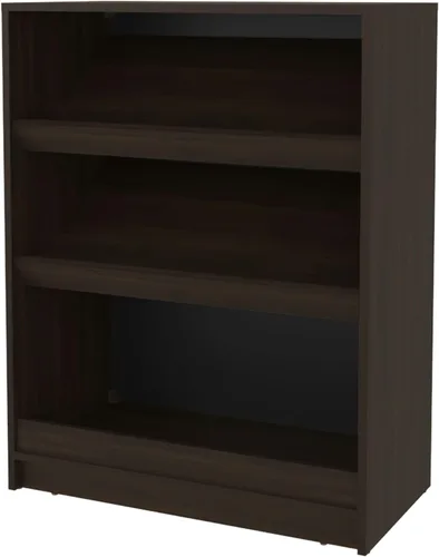 Vista 3 de Oatman Shoe Rack with Open Storage, Wengue