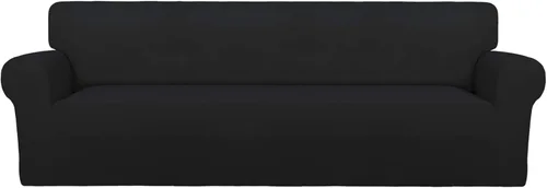 Vista 32 de PureFit Funda súper elástica para sofá reclinable con bolsillo, funda de sofá suave y antideslizante de elastano, lavable, protector de muebles