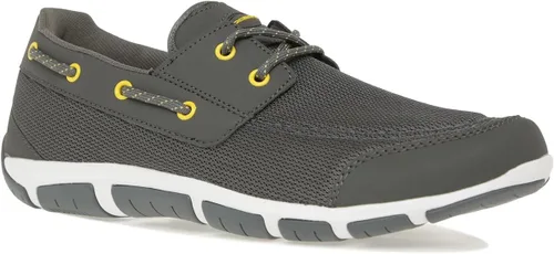 Vista 3 de Skiff II - Zapato náutico, color gris y gris