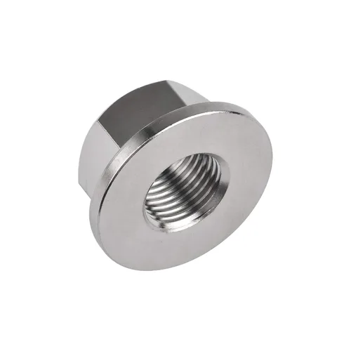 Vista 166 de Juego de 6 tuercas hexagonales de titanio DIN6923 M5 M6 M8 M10 M12 M14 M16 (paso M6 0.039 in, titanio normal)