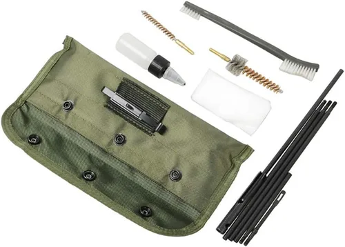 Vista 4 de Funpower Kit de limpieza de pistola de rifle Set limpiador de cepillos de pistola para 0.219 in .223 22LR .22 Cal