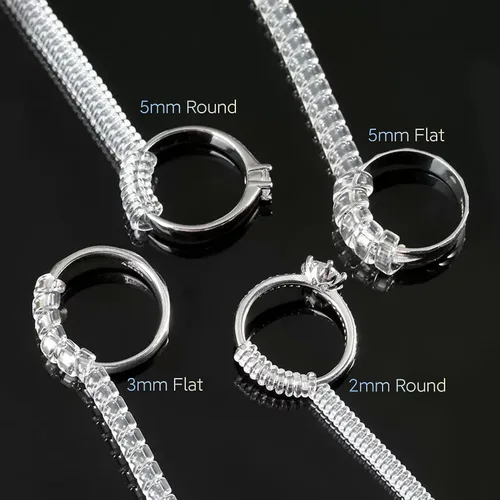 Vista 3 de AMERICAN PHOENIX Ajustador de tamaño de anillo para anillos sueltos, reductor de tamaño de anillo invisible para hombres y mujeres, protector