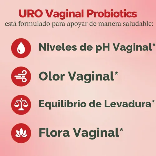 Vista 2 de O Positiv URO - Probióticos vaginales para mujeres, equilibrio de pH con prebióticos y mezcla de probióticos Lactobacillus, suplemento de salud