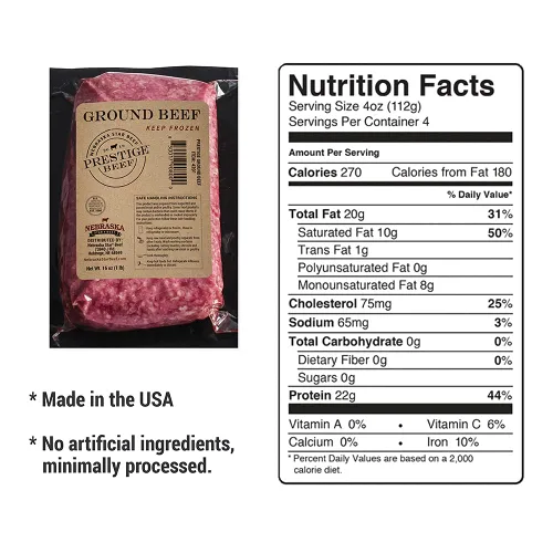 Vista 3 de Nebraska Star Beef - Carne molida Angus Prestige para una fiesta de hamburguesas a la parrilla (20)
