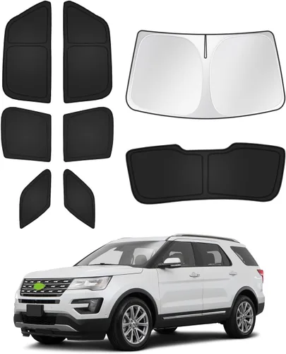 Vista 80 de Canvcle Parasol para parabrisas para Jeep Wrangler JL 2018-2026, accesorios gruesos de 6 capas para Jeep Gladiator JL/2020-2026, protector
