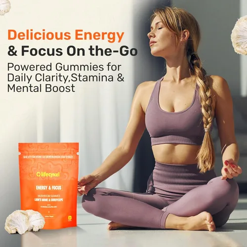 Vista 5 de Life Cykel Paquete líquido de extracto de hongo prémium – Melena de león, Cordyceps, Reishi, Chaga, cola de pavo y shiitake (1 onza cada una)