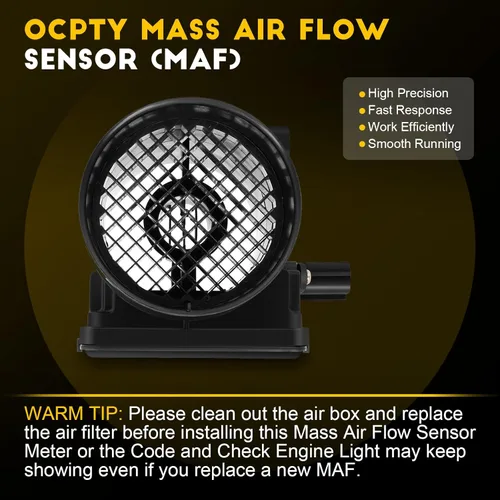 Vista 3 de OCPTY Sensor de flujo de aire masivo FP39-42.7-705.4 ft se adapta a 2001-2003 para Mazda Protege 2.0L, 2002-2003 para Mazda Protege5 2.0L, 1999-2001