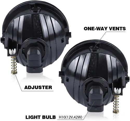 Vista 3 de GRAND ORANGE 2 luces antiniebla de conducción antigolpes compatibles con Ford F150 2006-2010 / Compatible con Lincoln Mark LT 2006-2008