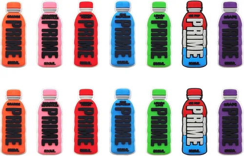 yiagofy 14 Pcs Bottle Shoe Charms for Boys Girls Kids Women Men,Clog Shoe Charm Wedding Party Favor Supplies