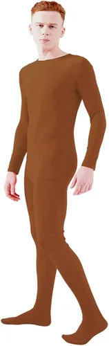 Vista 2 de Ensnovo Disfraz Body enterizo de una sola pieza de Lycra y Spandex para adulto