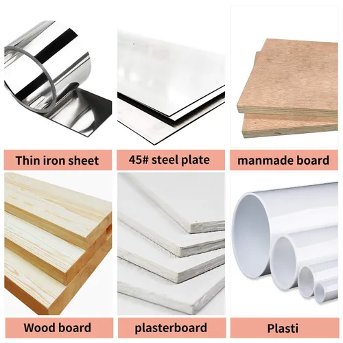 Vista 5 de HSS - Cortador de agujeros de 1.260 in, sierra y cortador de agujeros bimetálicos para paneles de yeso y chapa de plástico de madera, 1-1/4 pulgadas