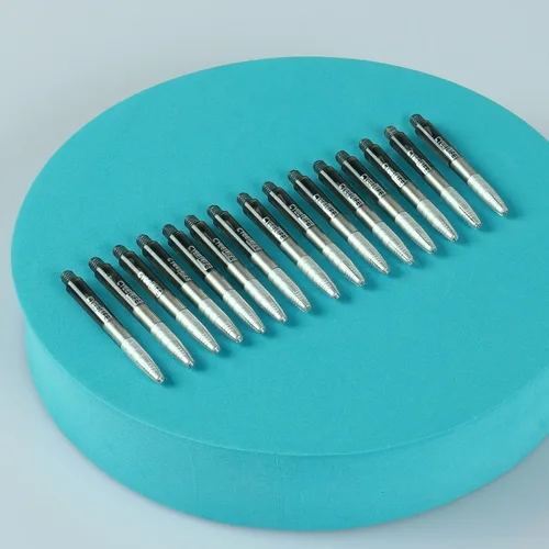 Vista 3 de CyeeLife Ejes de dardos transparentes de aluminio y plástico, 15 piezas (5 juegos) 1.378 in/1.890 in