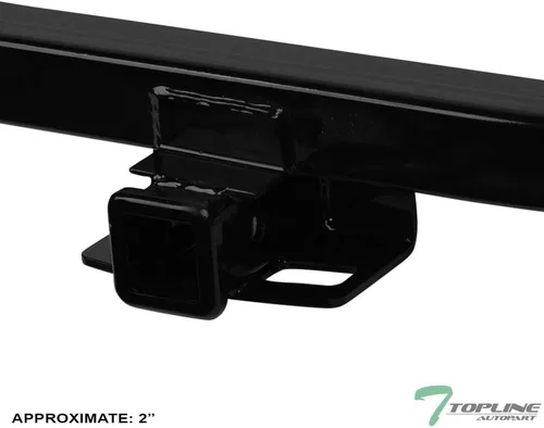 Vista 3 de 7422441273264 Compatible con Chevrolet Colorado/GMC Canyon Class 3 III 2015-2022 Negro Enganche receptor de remolque de 2 pulgadas
