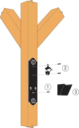 Vista 5 de Simpson Strong-Tie APBO-KT - Kit de abridor de botellas decorativo para exteriores