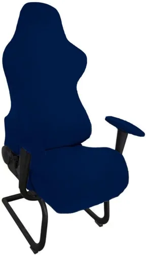 Vista 10 de Funda elástica para silla de juegos, lavable, funda protectora elástica para silla de juegos de oficina (color A: A)