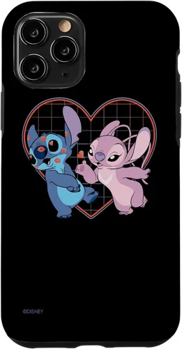 Vista 29 de Disney Lilo and Stitch Angel Heart Kisses - Carcasa para iPhone 17
