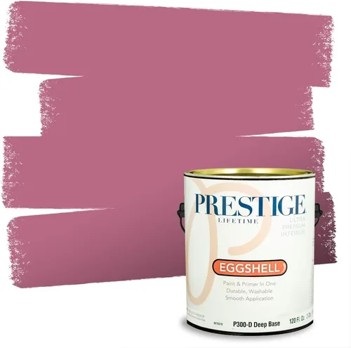 Vista 4 de Prestige Paints - Pintura exterior e imprimación en uno, 1 galón, plano, E500-P-A011GP
