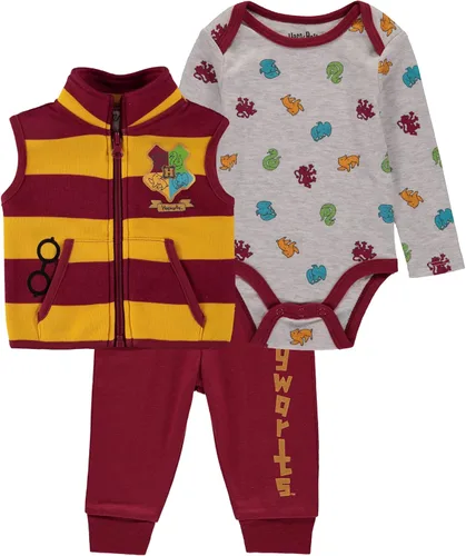 Harry Potter baby-boys 3 Piece Set Bodysuits and Jogging Pants Costume