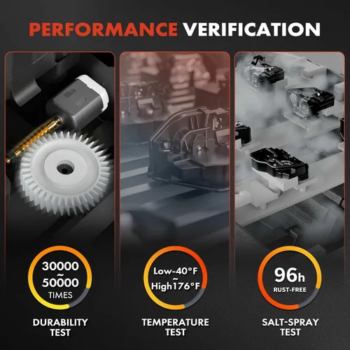 Vista 3 de A-Premium Bloqueo de pestillo de capó compatible con Subaru Impreza 2008-2014, conjunto de pestillo del capó del motor de bloqueo de capó delantero