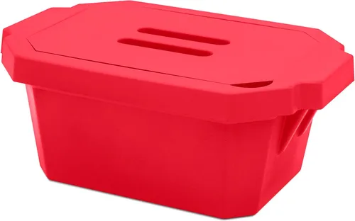 Vista 11 de SP Bel-Art Magic Touch 2 - Bandeja de hielo negra de alto rendimiento; modelo mini de 1.0 litros, con tapa (M16807-1102)