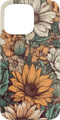 Vista 31 de Western Boho Leopard Sunflowers Cactus Funda Rodeo Cowgirl para iPhone 17