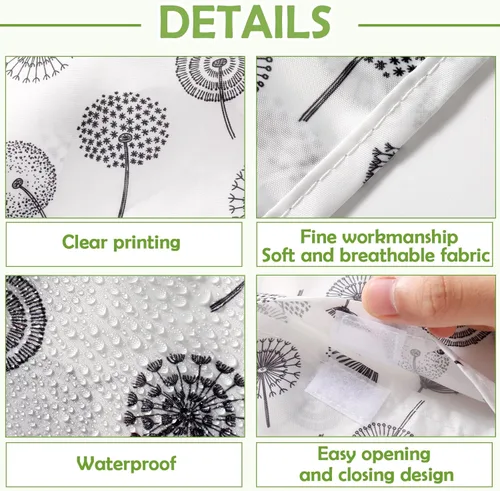 Vista 3 de Weewooday 9 fundas para bolsas de ostomía, impermeables, para ducha, bolsas de colostomía ligeras, reutilizables, lavables, con apertura ajustable