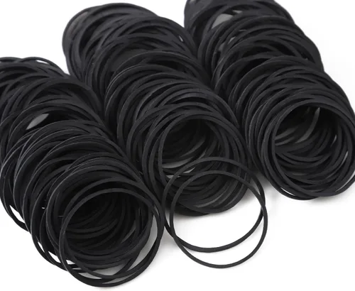 Vista 3 de 600 bandas de goma pequeñas de 1 pulgada, bandas elásticas de goma de uso general, bandas elásticas resistentes para el hogar, oficina, escuela
