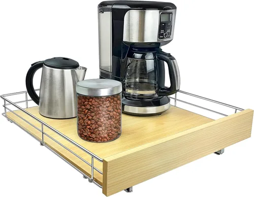 LYNK PROFESSIONAL® SELECT™ Organizador de gabinete extraíble, cajones deslizantes de 20 x 21 pulgadas para armarios de cocina - Estantes deslizantes