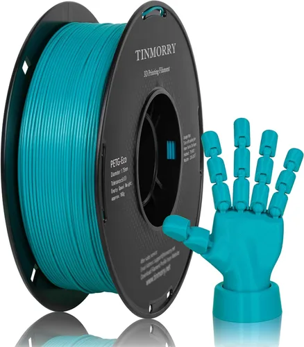 Vista 27 de TINMORRY - Filamento PETG CF de 1.75 mm para impresora 3D, compatible con Bambu LAB, Creality K1C, QIDI MAX3, FLASHFORGE Adventurer 5M, Prusa MK4