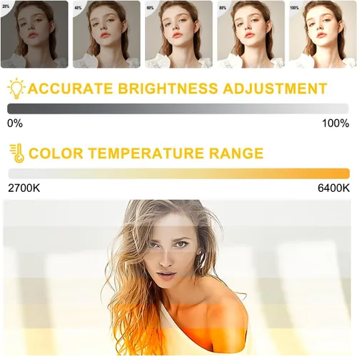 Vista 4 de MOUNTDOG Kit de Iluminación Softbox, 2X Softbox de Fotografía de 16'' x 16'' con 2 Bombillas LED E27 de 85W con Socket y Control Remoto, Luz