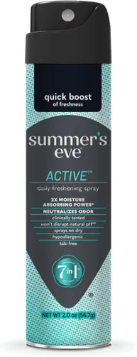 Vista 8 de Summer's Eve Ultimate Odor Control - Spray femenino diario con fórmula sin talco, reducción de olores y absorción de humedad, 2 onzas
