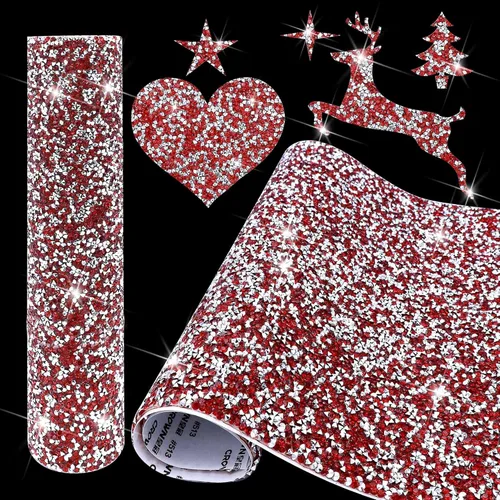 Vista 8 de Pegatinas de Resina Brillantes con Diamantes de Imitación, Lámina de Cristal DIY, Calcomanías de Decoración para Hogar y Automóvil, Pegatinas