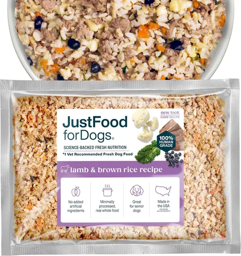 Vista 13 de JustFoodForDogs Comida Congelada Fresca para Perros, Comida Completa o Complemento, Receta de Carne de Res y Papa Russet de Grado Humano, 18 oz