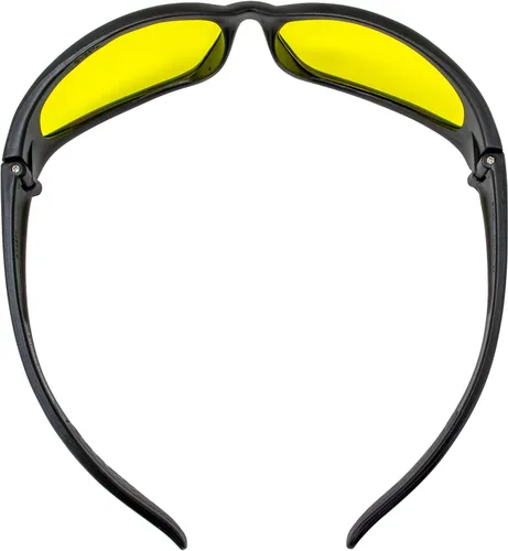 Vista 4 de Global Vision Gafas Hercules Gafas de seguridad Amarillo