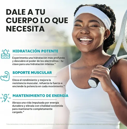Vista 3 de Electrolitos - Tabletas de electrolitos con magnesio, sodio, potasio, cloruro, vitaminas D3 y B6, polvo de alga Kelp - Pastillas de sal - Fabricadas