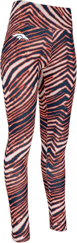 Vista 101 de Zubaz NFL Mallas para mujer de longitud completa de cintura alta básica 1.0
