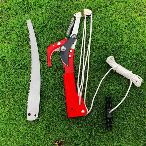 Vista 2 de Cabeza de sierra extensible para árboles sin poste, ramas de alta altitud para exteriores, tijeras de podar, cortadora cosechadora para plantas