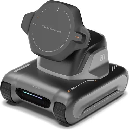 Vista 6 de LOOI Robot-Space Black-AI Compañero de escritorio, interacción de voz ChatGPT y Gemini, comprensión visual, personalidad y memoria, carga
