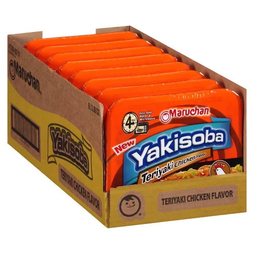 Vista 18 de Maruchan Yakisoba - Sabor a queso cheddar, 3.96 onzas, paquete de 8, (4178990766)